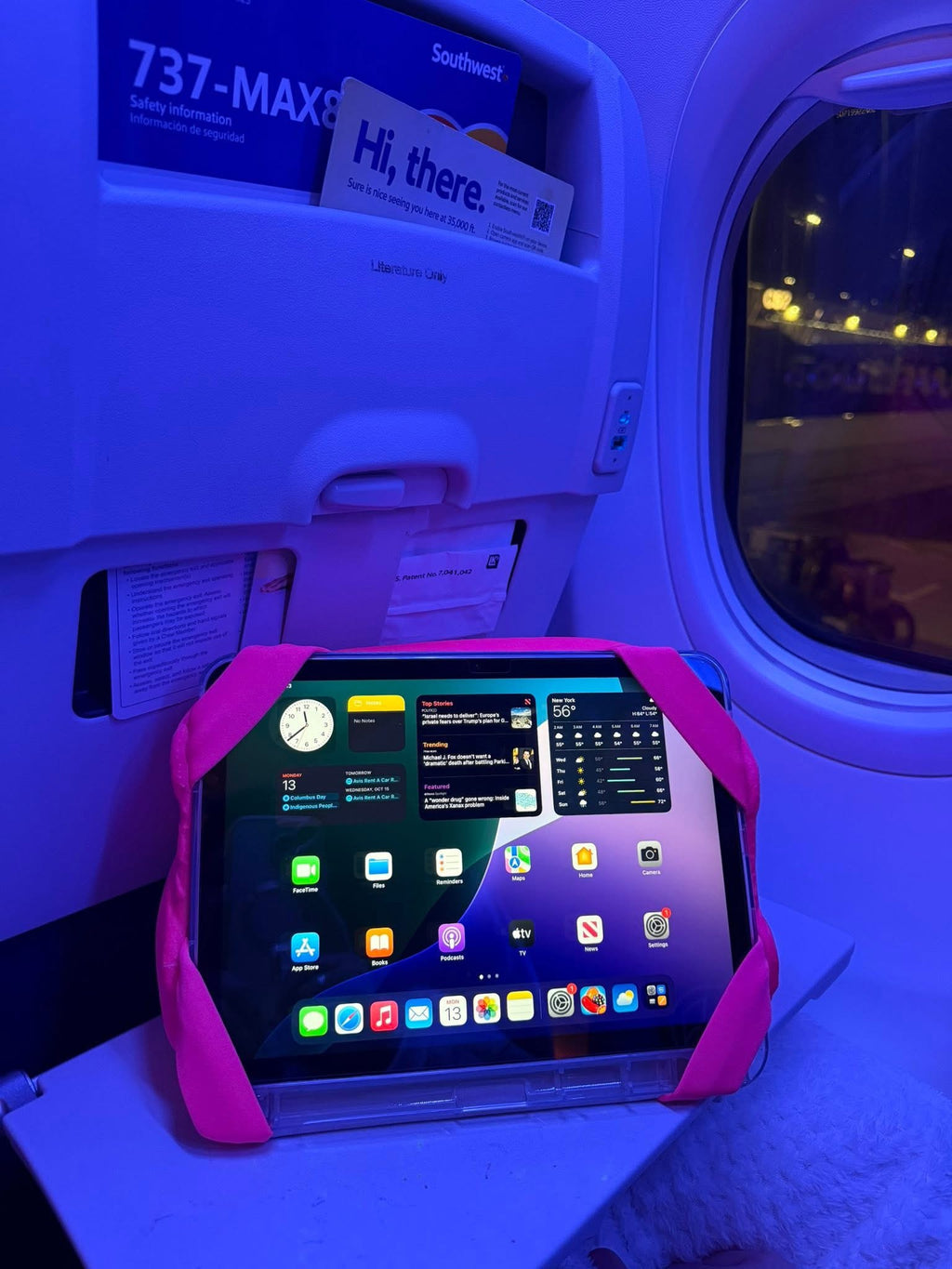 3 in 1 iPad pillow/ travel neck pillow